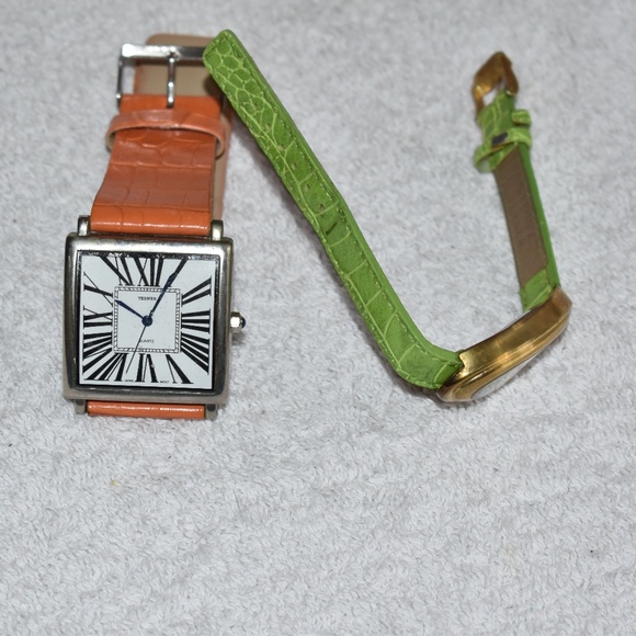 Pair of VTG Bijoux Terner Roman Numeral Watches main image 4